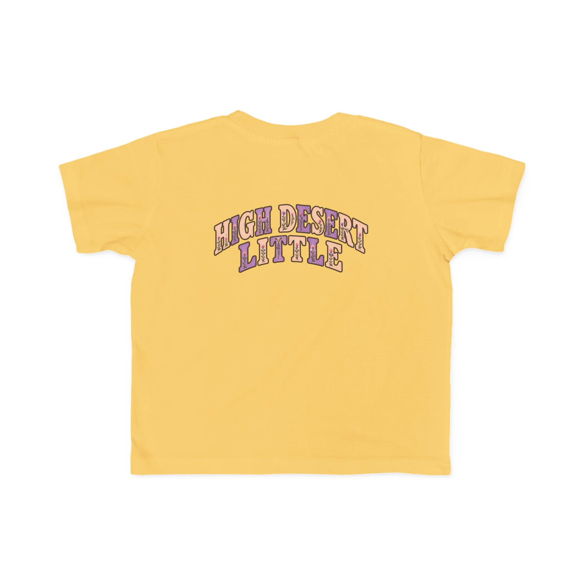 High Desert Little Toddler Tee | Black Bear & Wildflowers