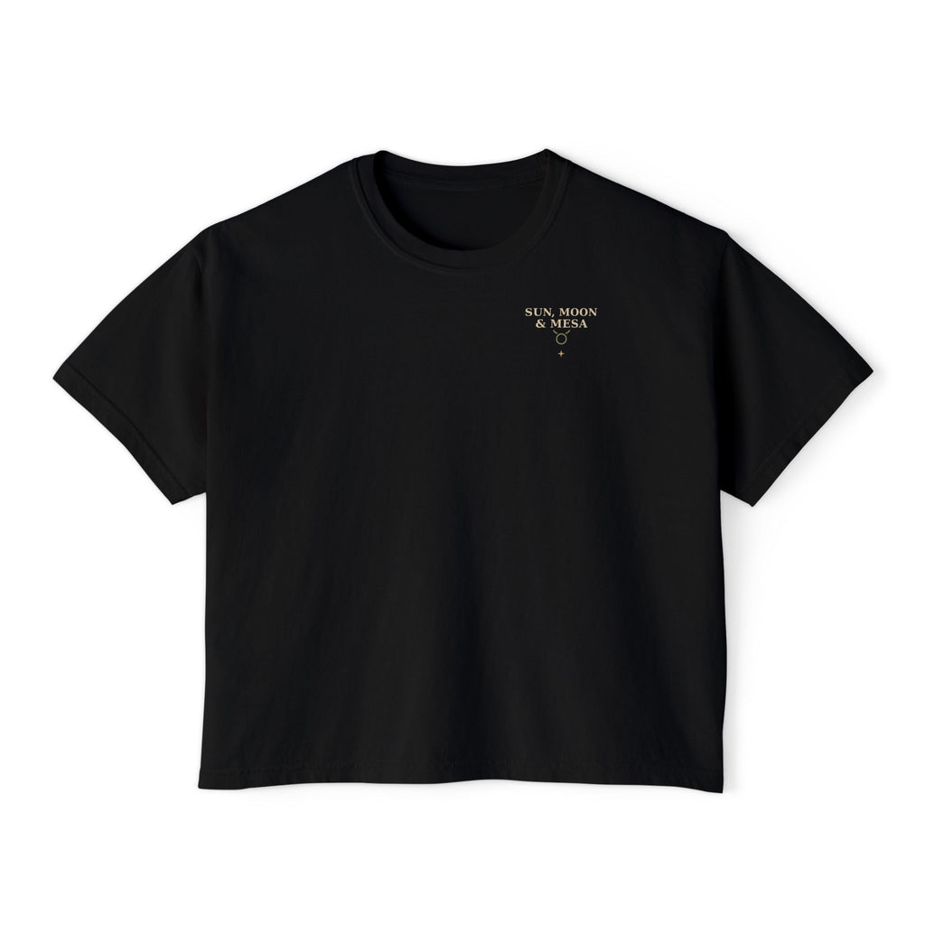 Taurus Hierophant Tarot Boxy  Shirt | Sun, Moon & Mesa