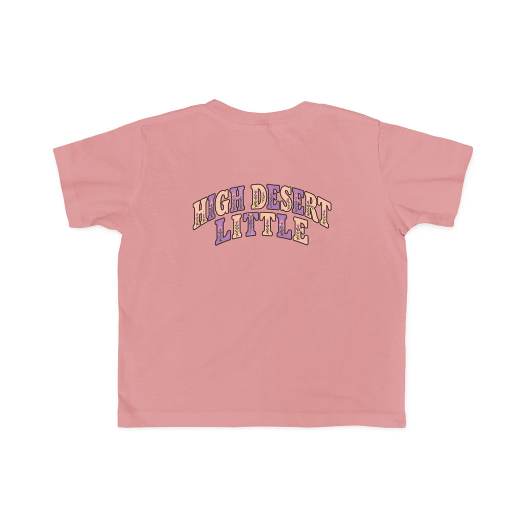 High Desert Little Toddler Tee | Black Bear & Wildflowers