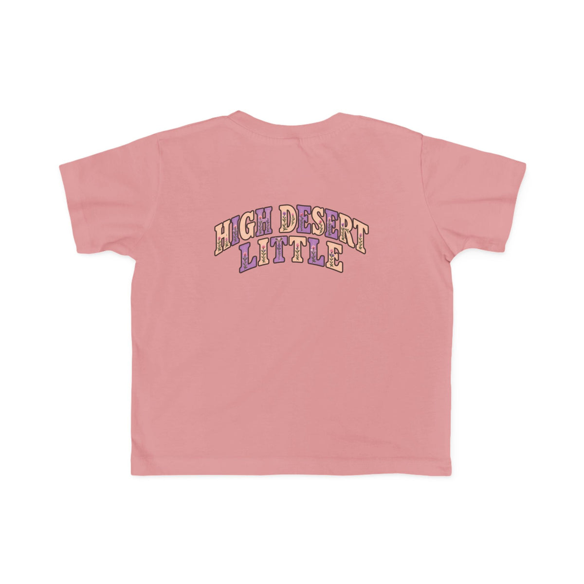 High Desert Little Toddler Tee | Black Bear & Wildflowers