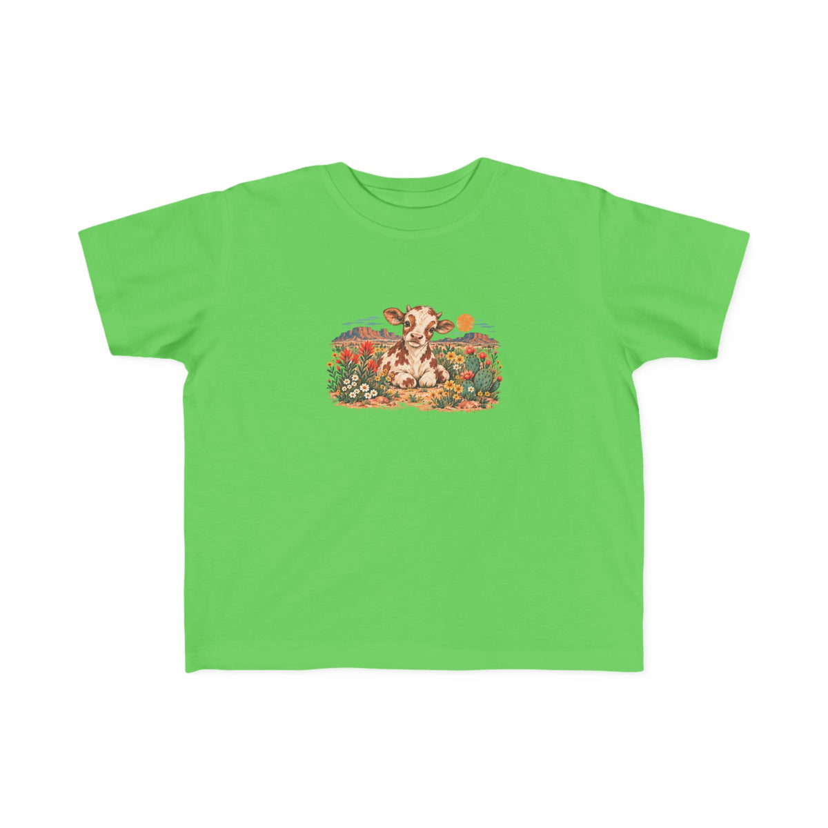 High Desert Little Toddler Tee | Baby Cow & Wildflowers