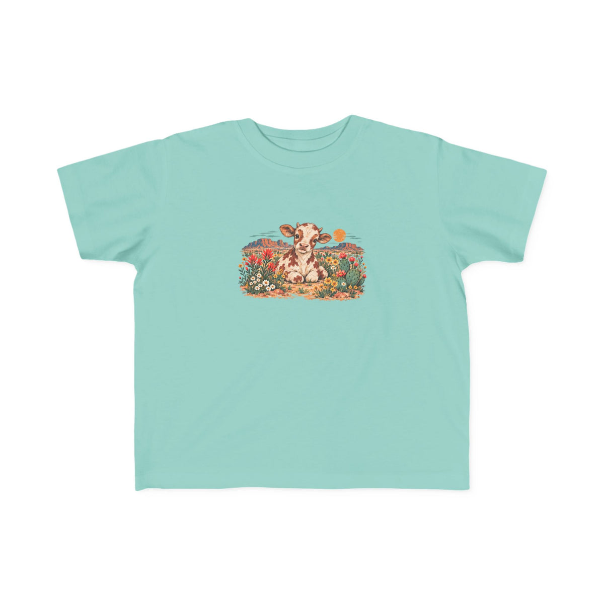 High Desert Little Toddler Tee | Baby Cow & Wildflowers