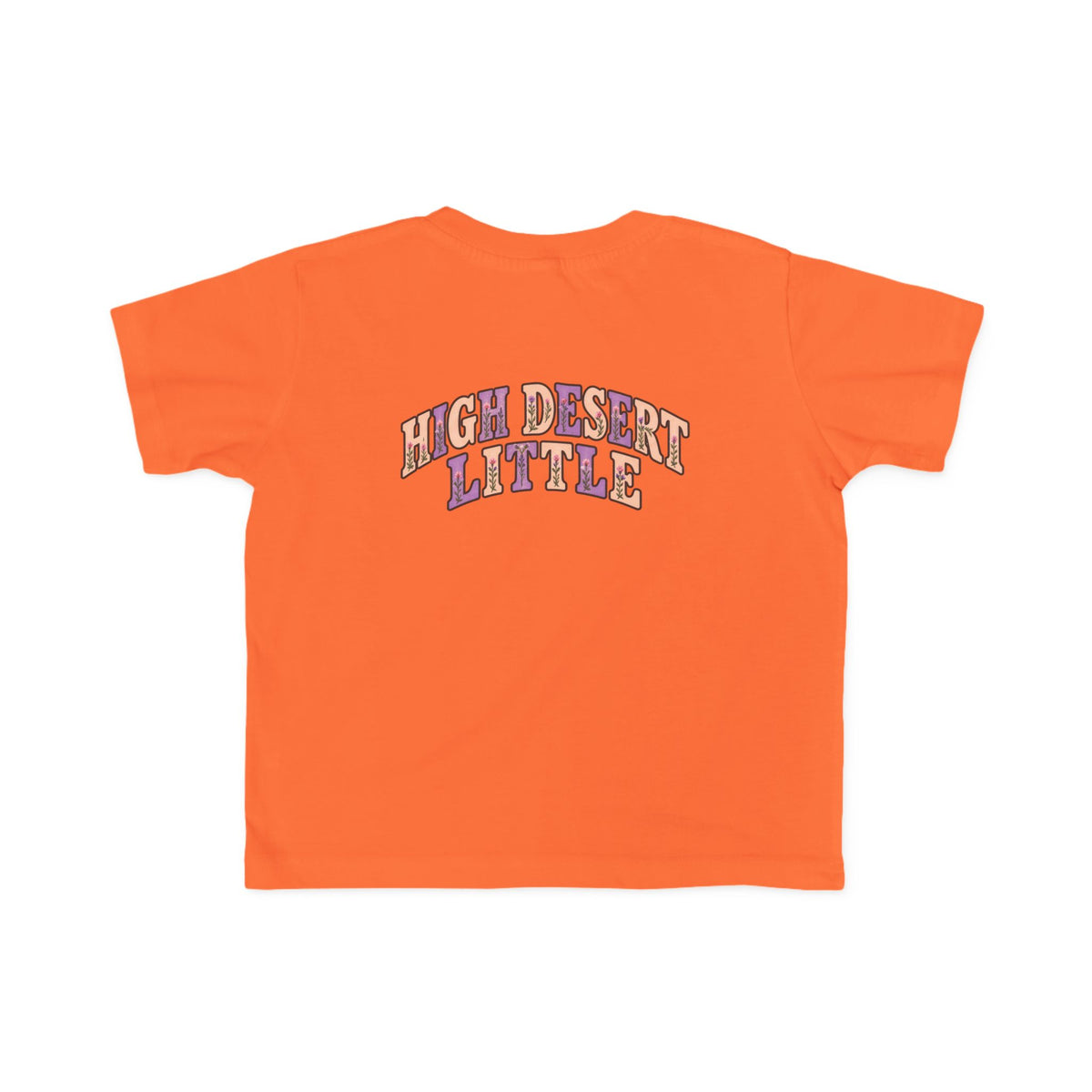 High Desert Little Toddler Tee | Black Bear & Wildflowers