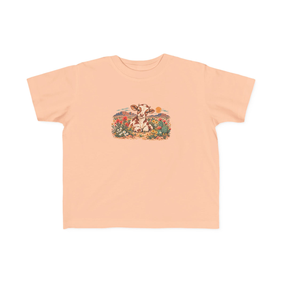 High Desert Little Toddler Tee | Baby Cow & Wildflowers