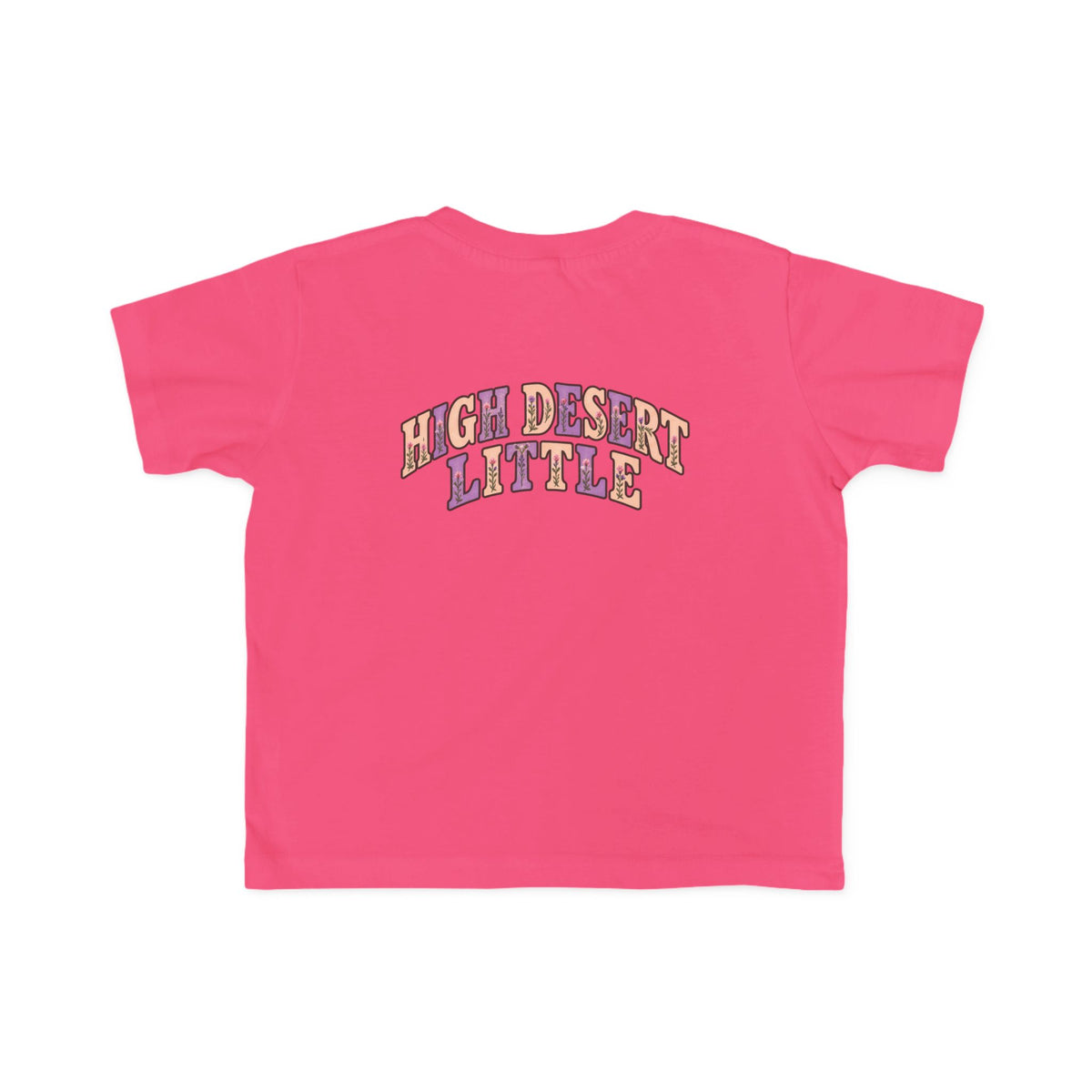 High Desert Little Toddler Tee | Black Bear & Wildflowers