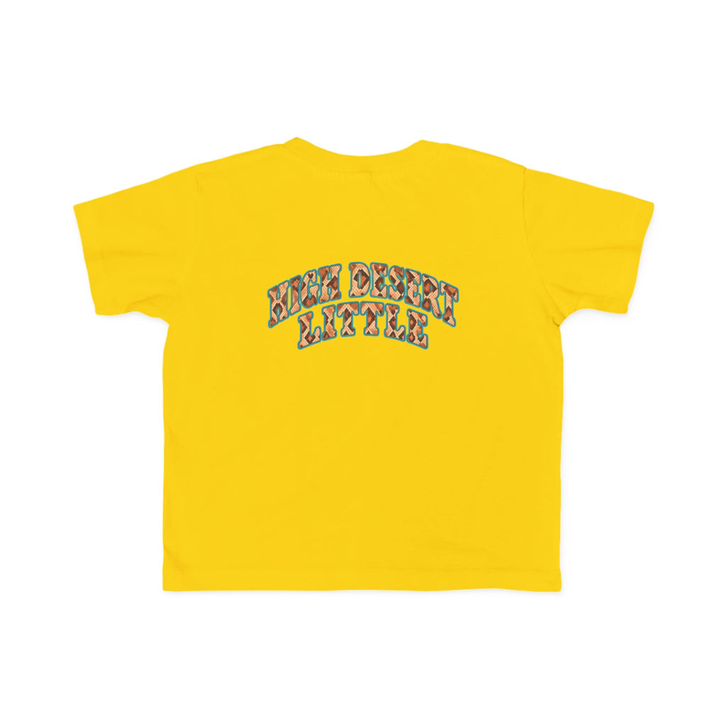 High Desert Little Toddler Tee | Rattlesnake & Sunflowers