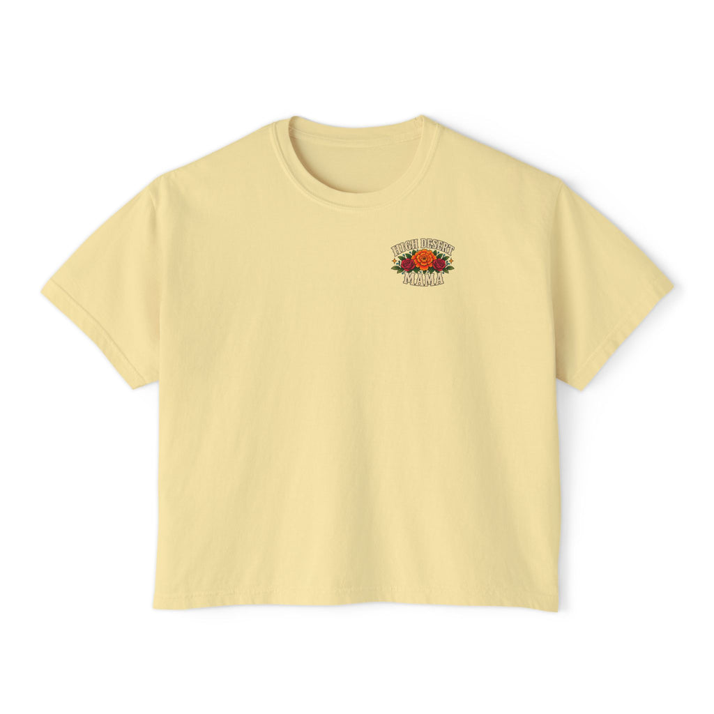Support Your Local Coven | Floral Sugar Skull Tee | High Desert Mama