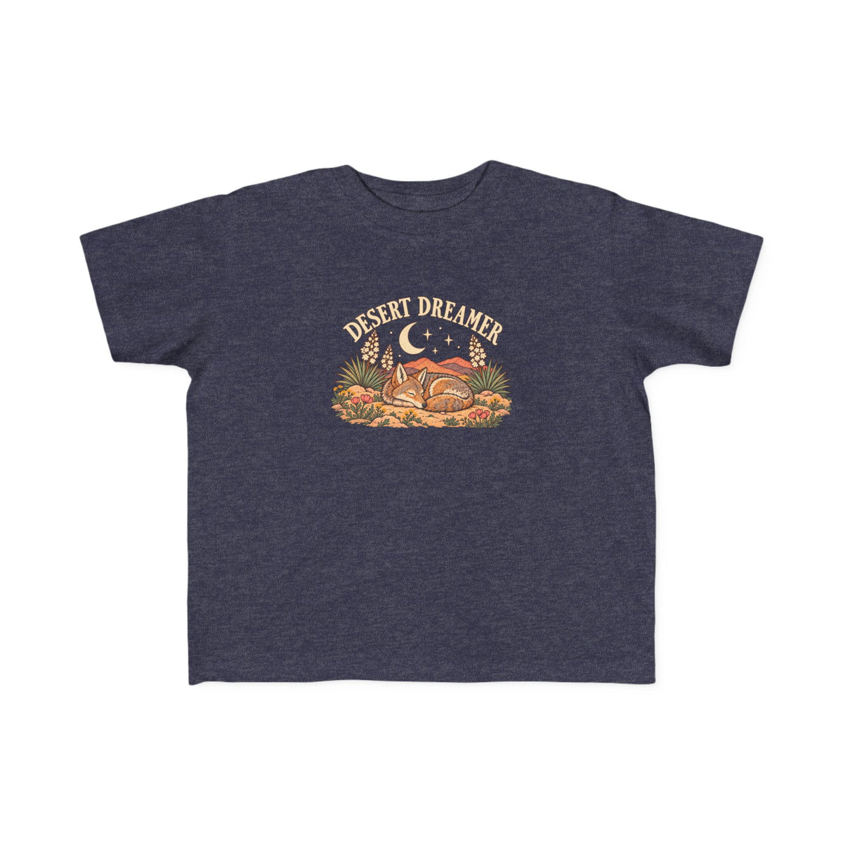 ‘Desert Dreamer’ Toddler Tee | Sleeping Coyote Shirt