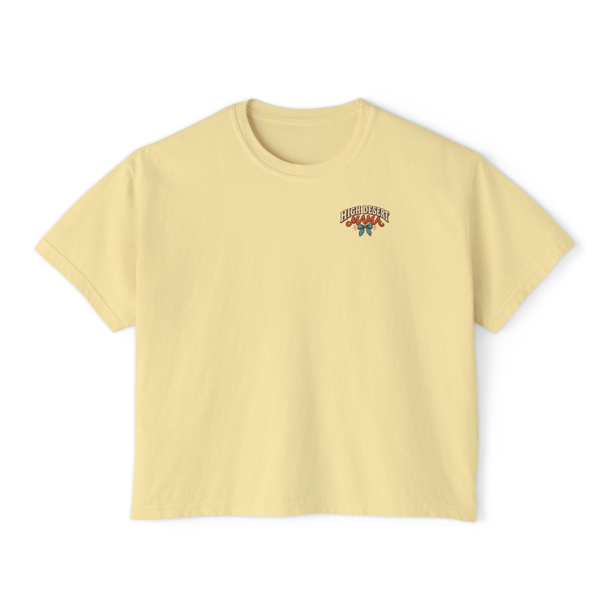 ‘I Stay Messy’ Western Mama Graphic Crop Tee