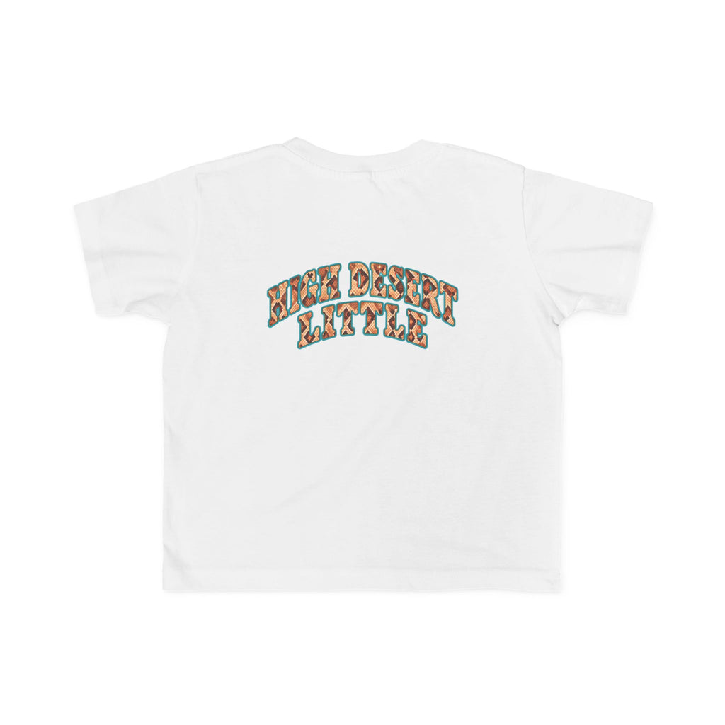 High Desert Little Toddler Tee | Rattlesnake & Sunflowers