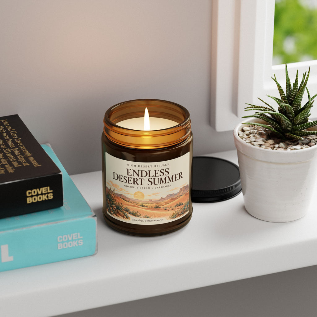 Endless Desert Summer | Coconut Cream + Cardamom Candle | High Desert Rituals