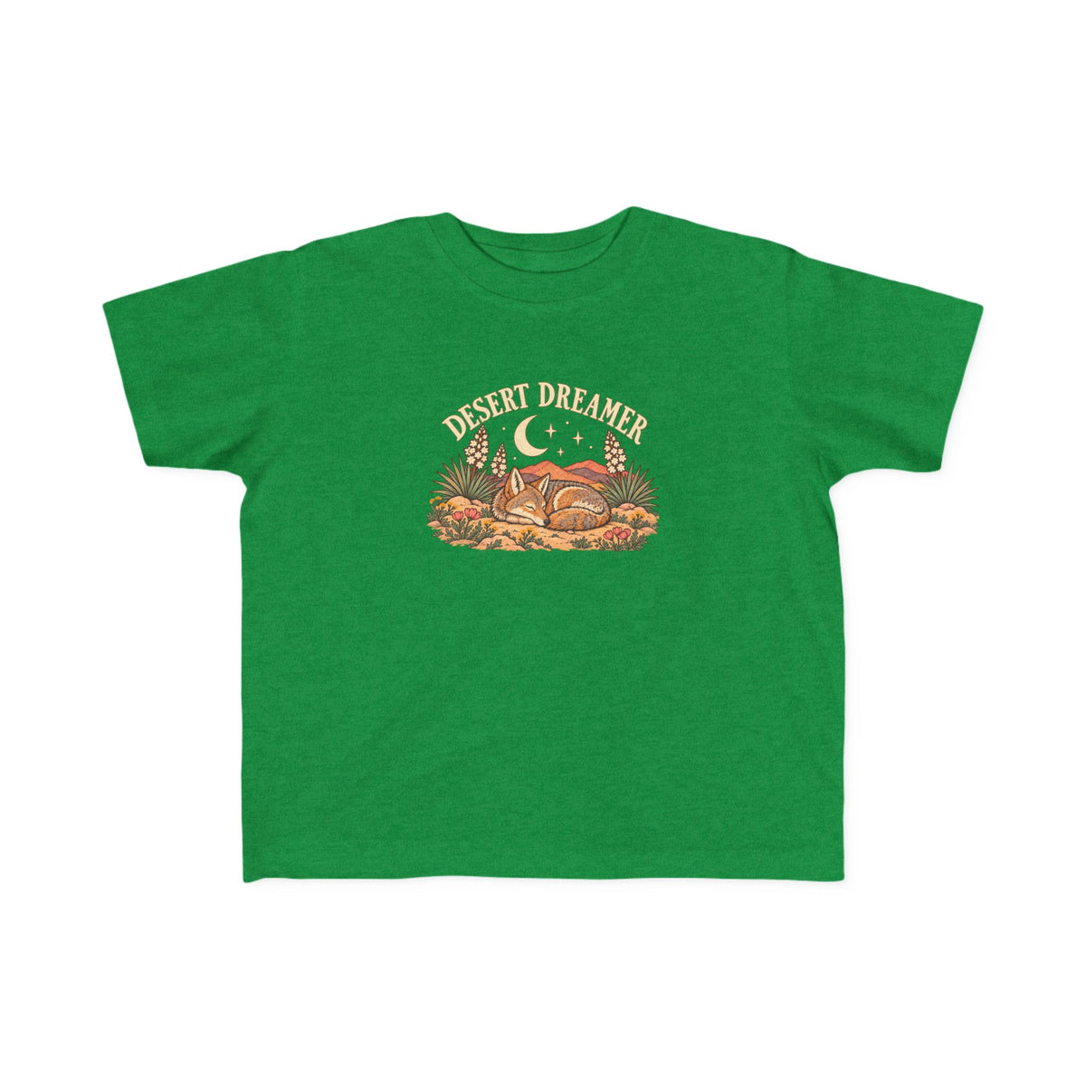 ‘Desert Dreamer’ Toddler Tee | Sleeping Coyote Shirt