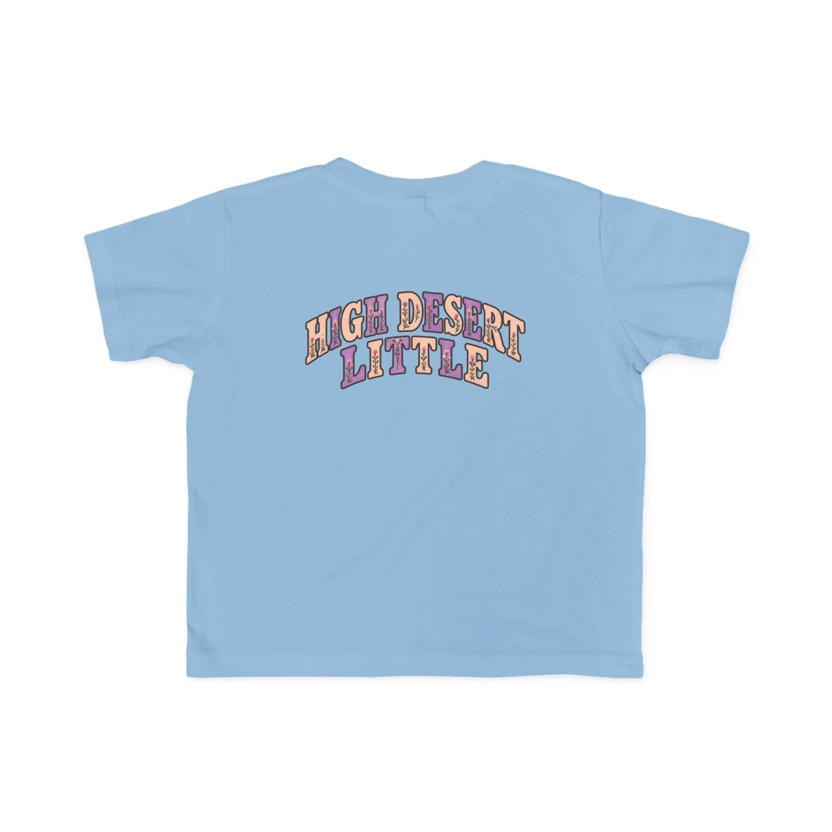 High Desert Little Toddler Tee | Black Bear & Wildflowers