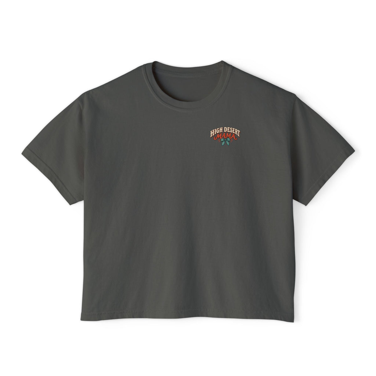 ‘I Stay Messy’ Western Mama Graphic Crop Tee