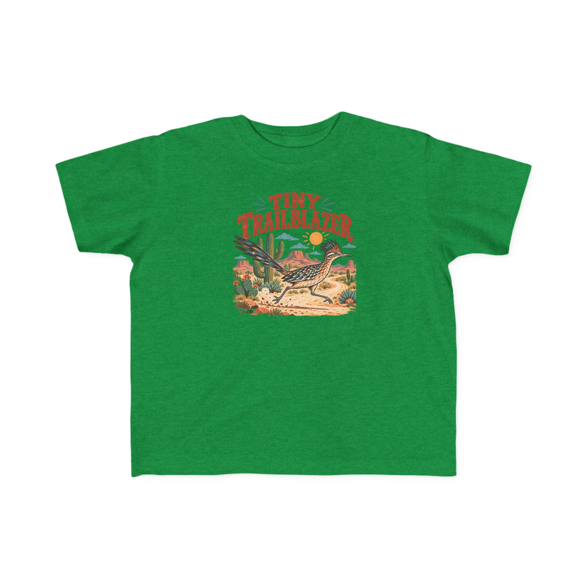 ‘Tiny Trailblazer ‘Toddler Tee | Desert Roadrunner Shirt