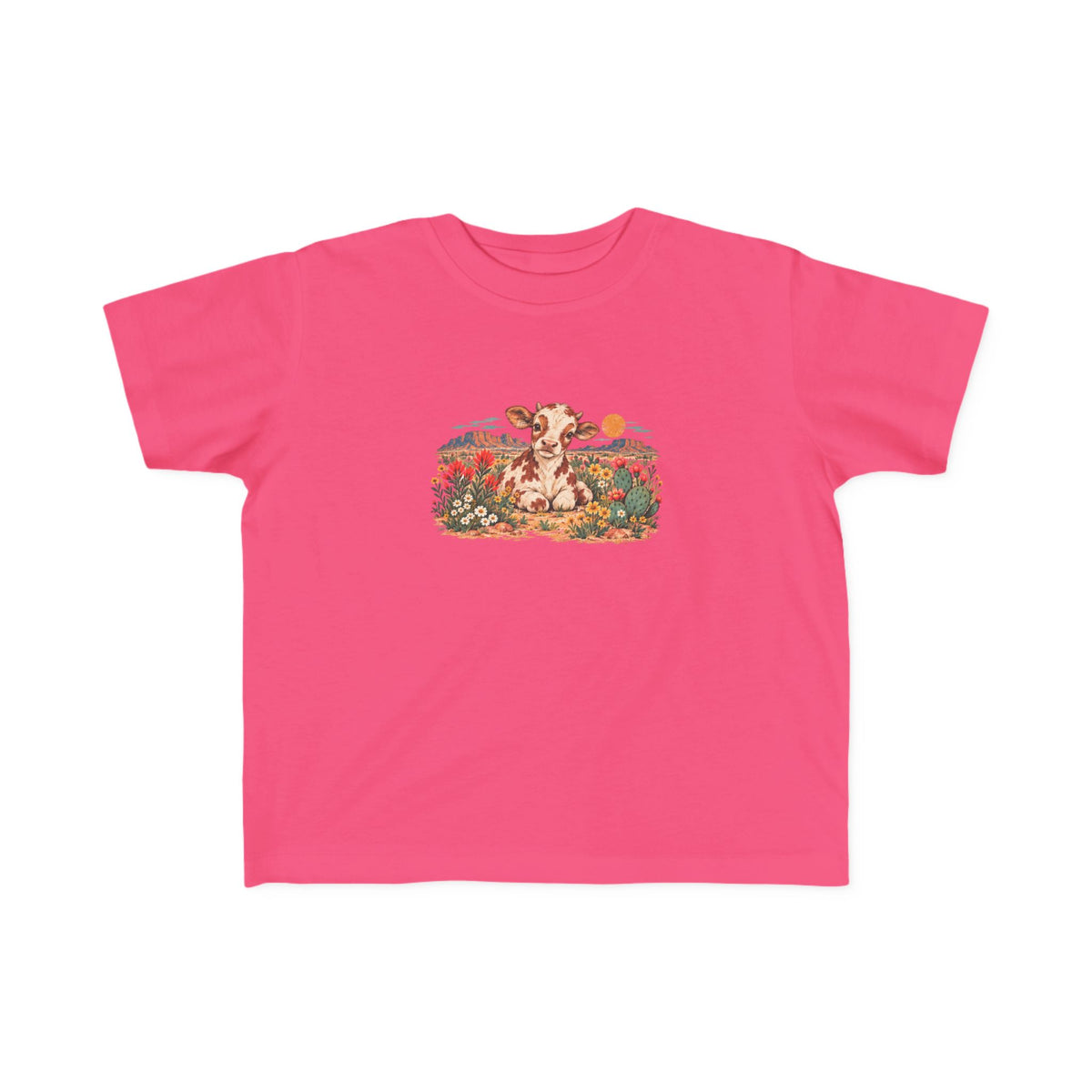 High Desert Little Toddler Tee | Baby Cow & Wildflowers