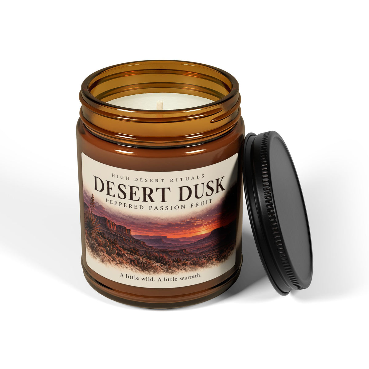 Desert Dusk | Peppered Passion Fruit Candle | High Desert Rituals