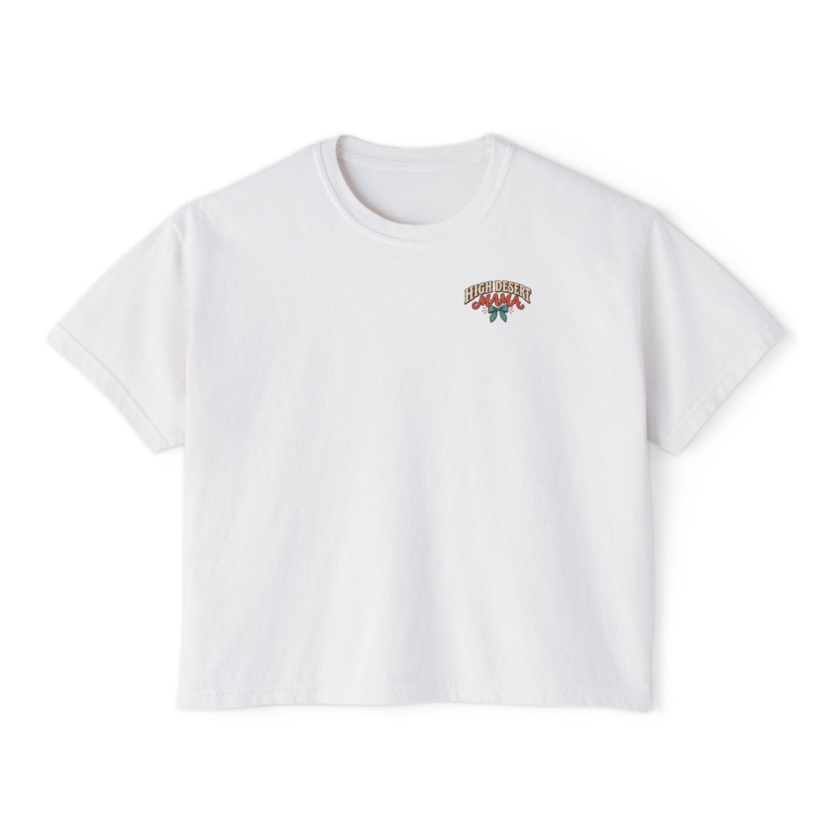 ‘I Stay Messy’ Western Mama Graphic Crop Tee