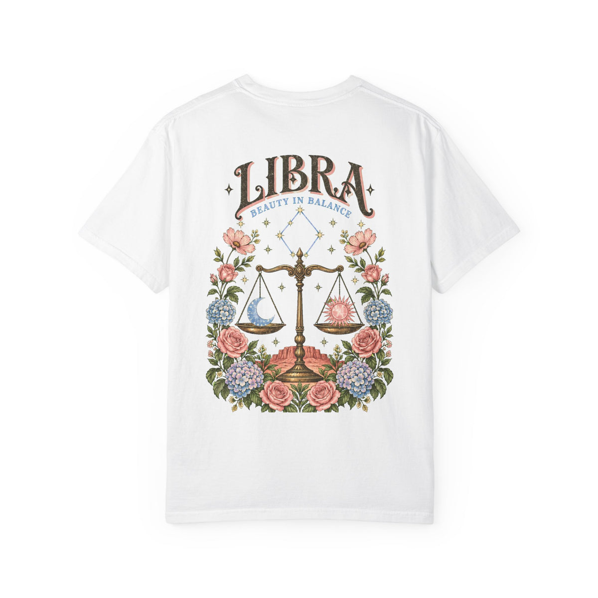 Libra Beauty in Balance Two-Sided Graphic Tee I High Desert Mama