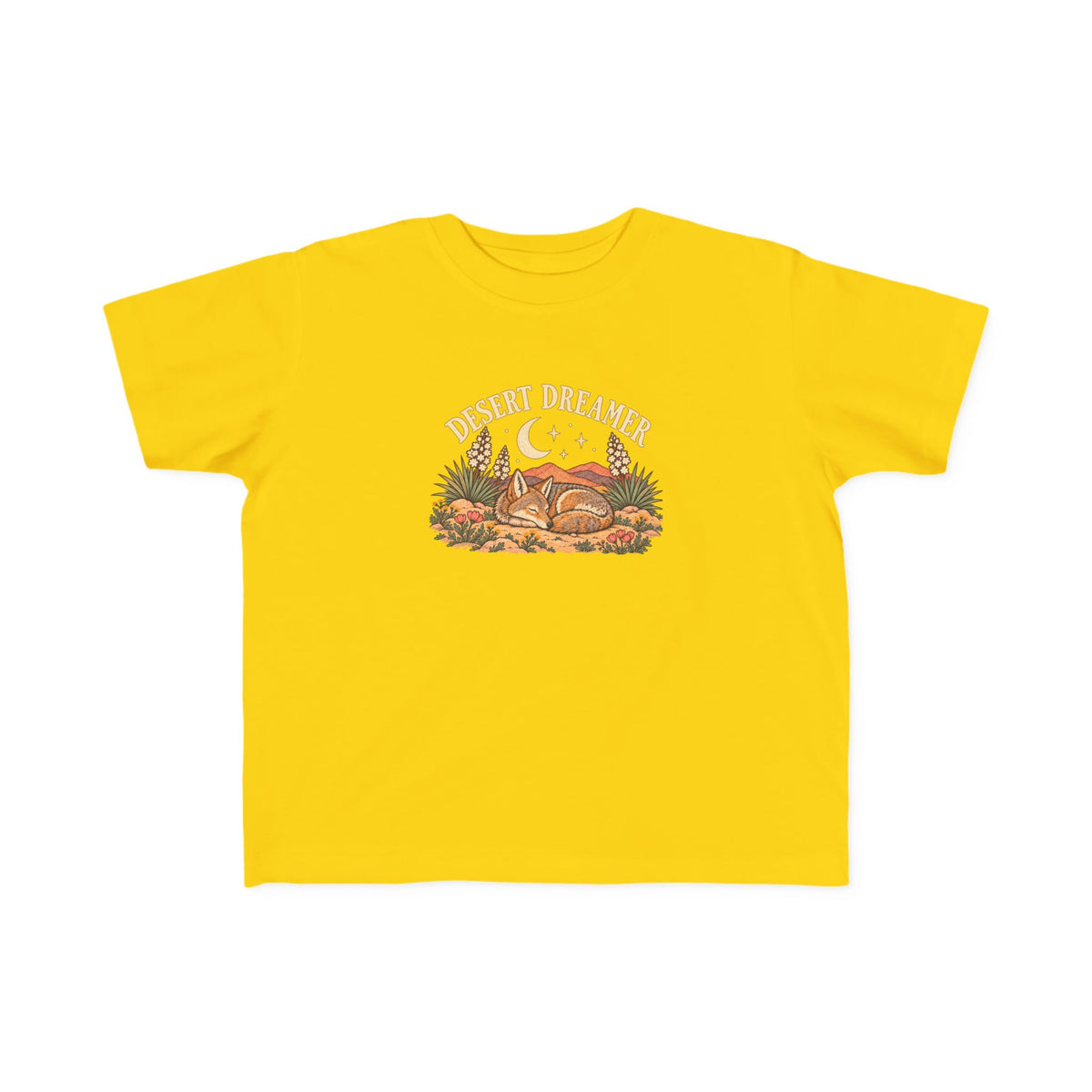 ‘Desert Dreamer’ Toddler Tee | Sleeping Coyote Shirt
